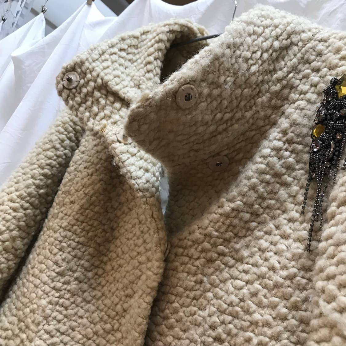 MOJO S PHINE 모조에스핀 모 100% 코트 상품이미지8