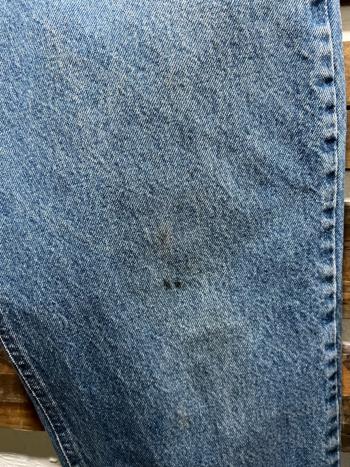 [36]칼하트 USA 미디엄블루 워크 데님 팬츠 상품이미지4