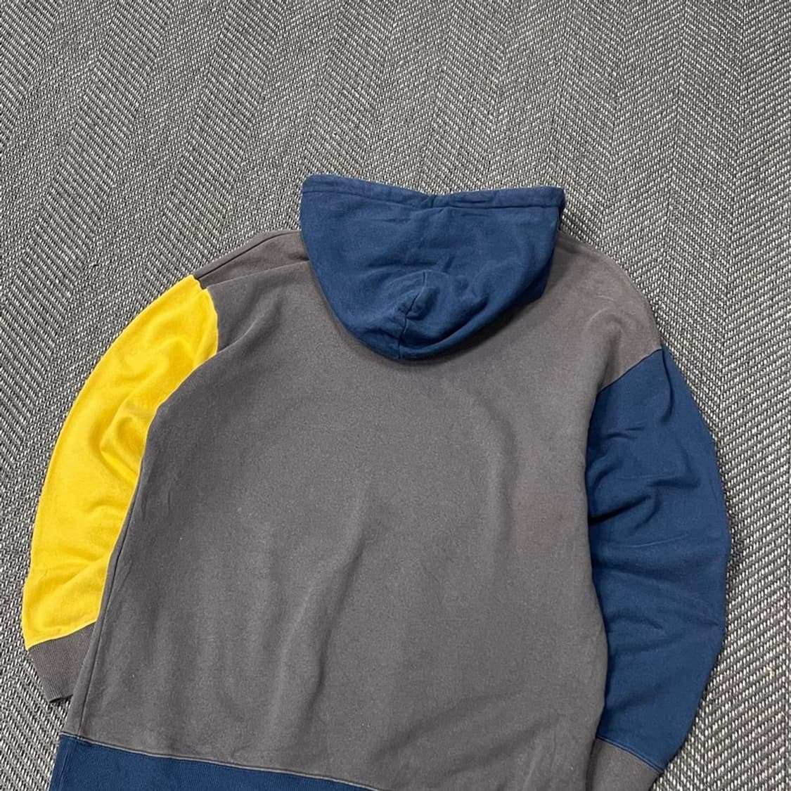 HARE 배색 후드티 v0137 상품이미지4