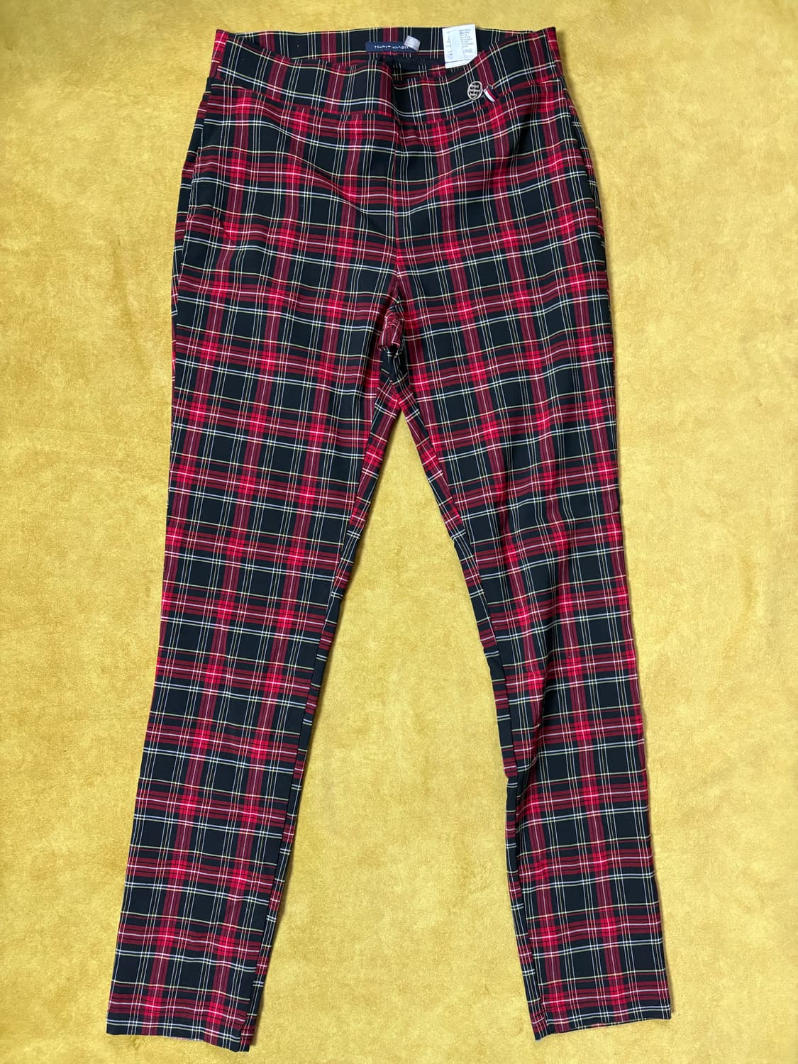 타미힐피커 레드 타탄 채크슬림팬츠(28~29) 6 사이즈 상품이미지1