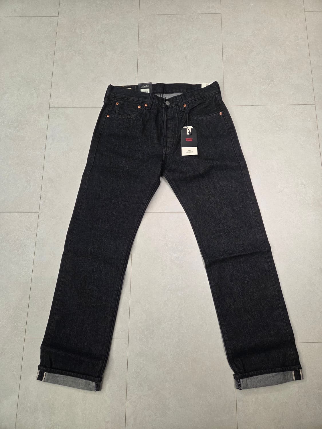 라바이스 프리미엄라인 블랙 셀비지 상품이미지1