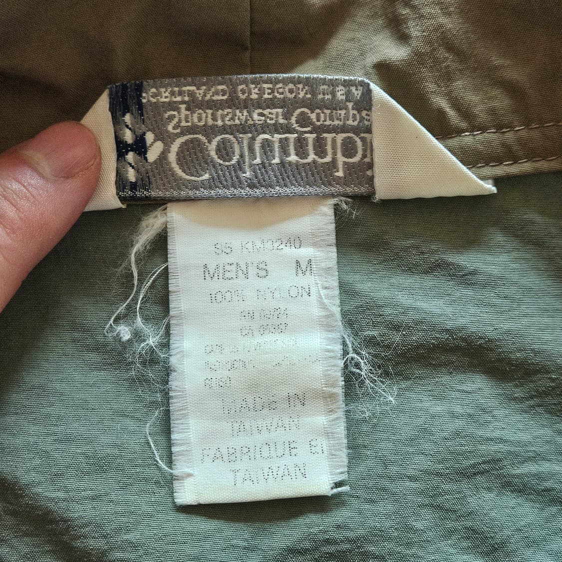 90s 올드 콜럼비아 바람막이 95~100 상품이미지5