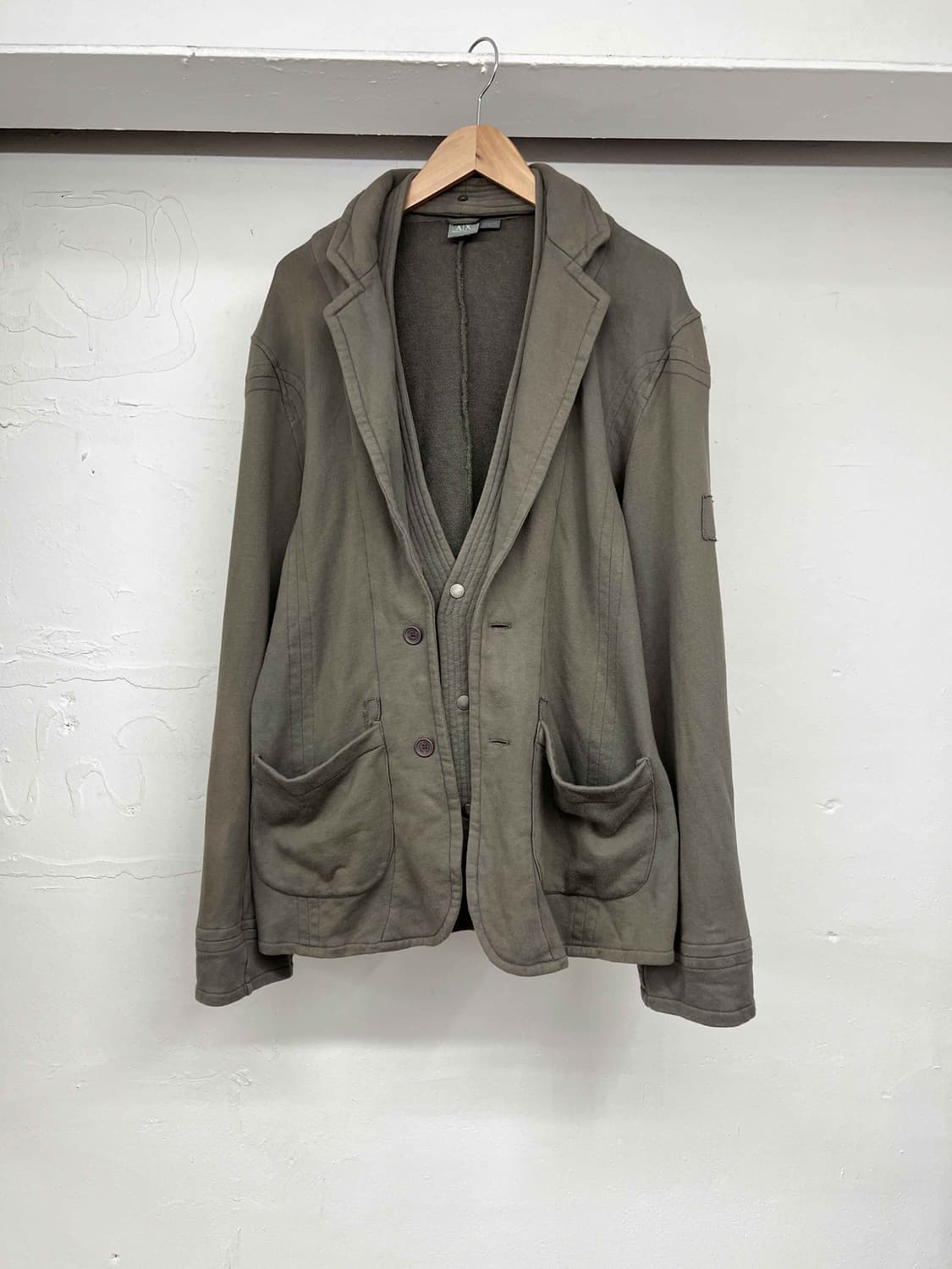 알마니 코튼 레이어링 자켓  상품이미지1