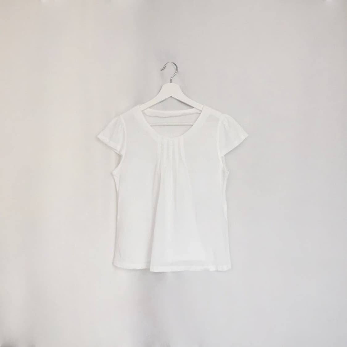 770. soft cotton puff sleeve T 상품이미지1