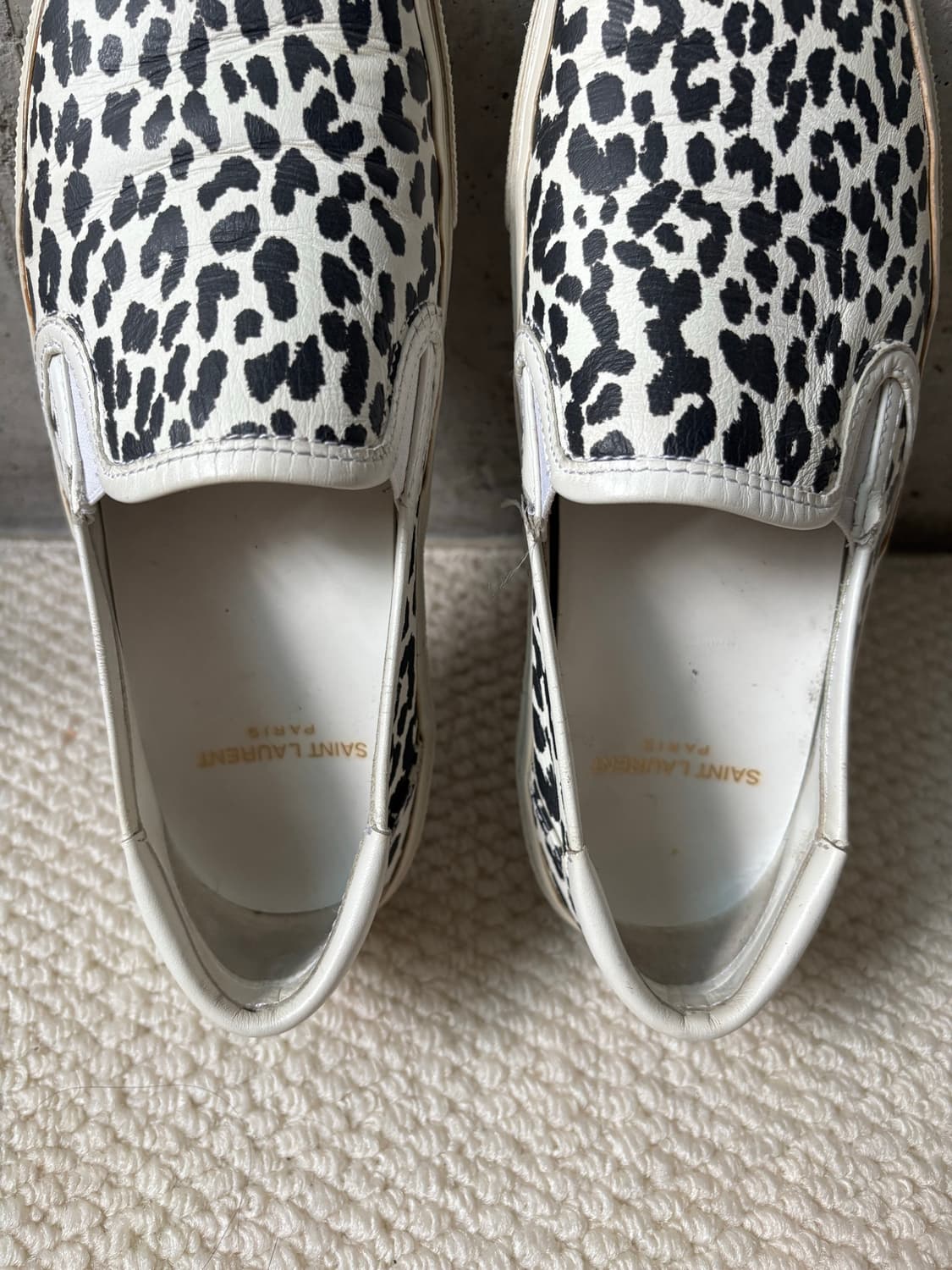 saint laurent babycat slip on sneakers 상품이미지3