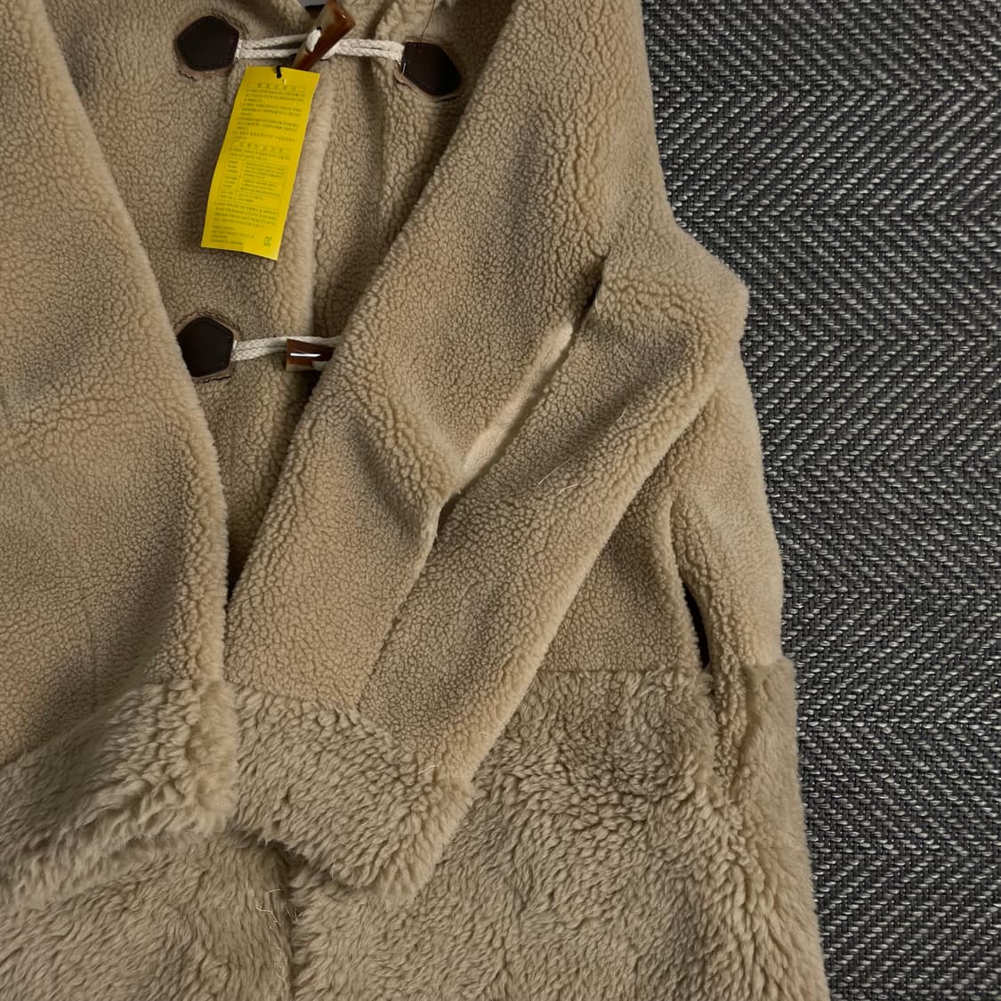 빈티지 우먼스 쉐르파 더플 코트o 3561 상품이미지5