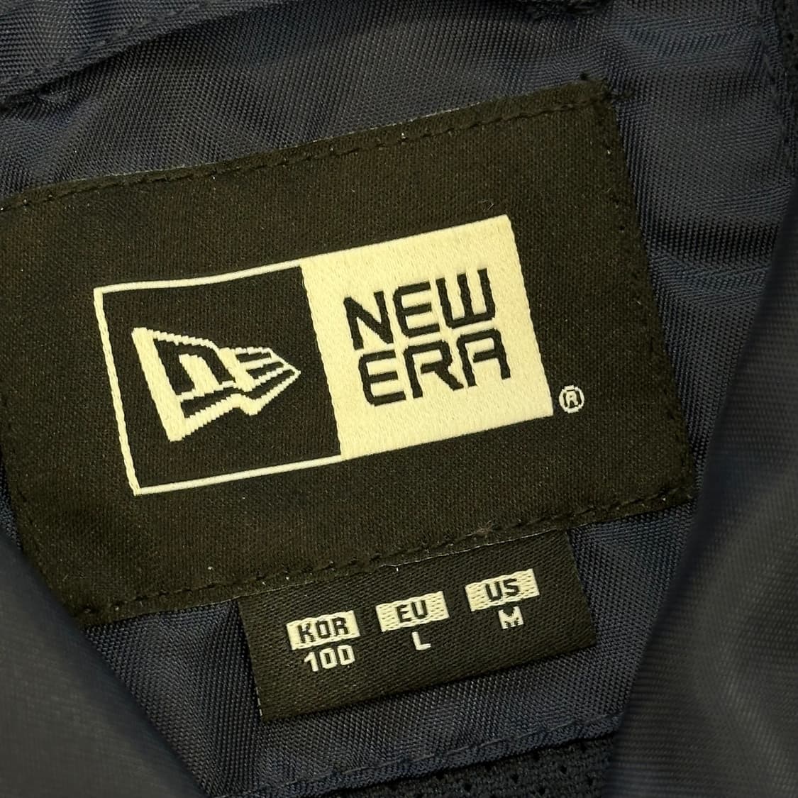 L 뉴에라 뉴욕 양키스 네이비 나일론 스타디움 자켓  상품이미지4