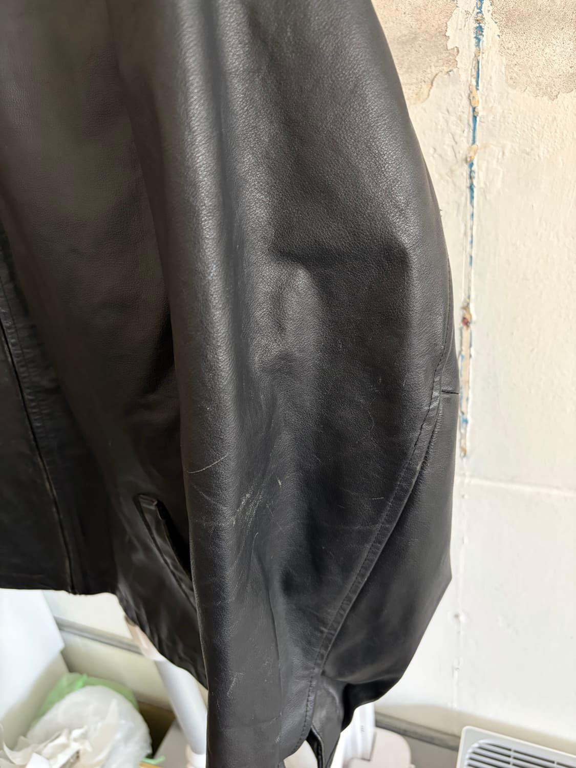 올드갭 레더 자켓 상품이미지4