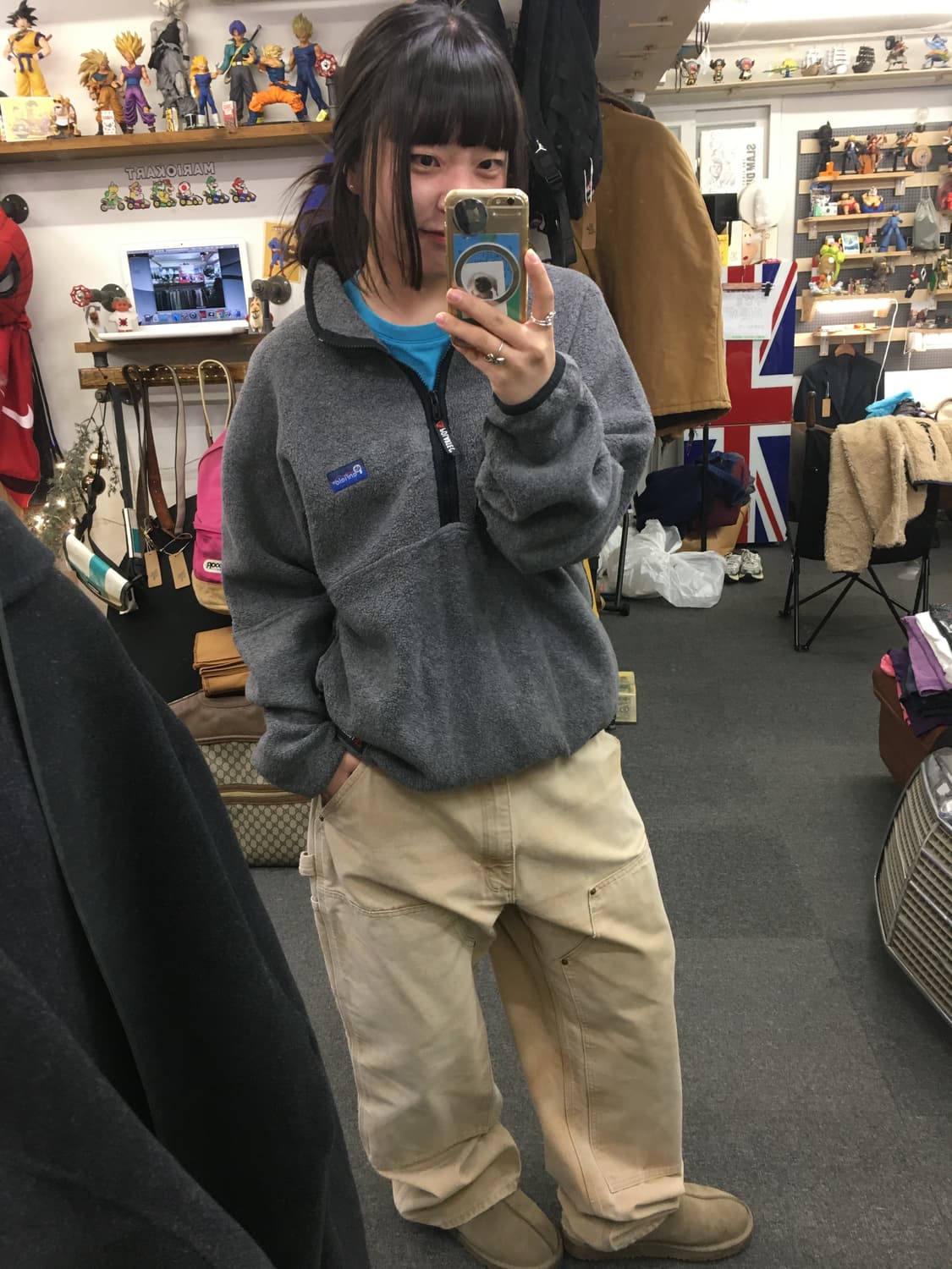 90's 펜필드 플리스 아노락(usa) 상품이미지1