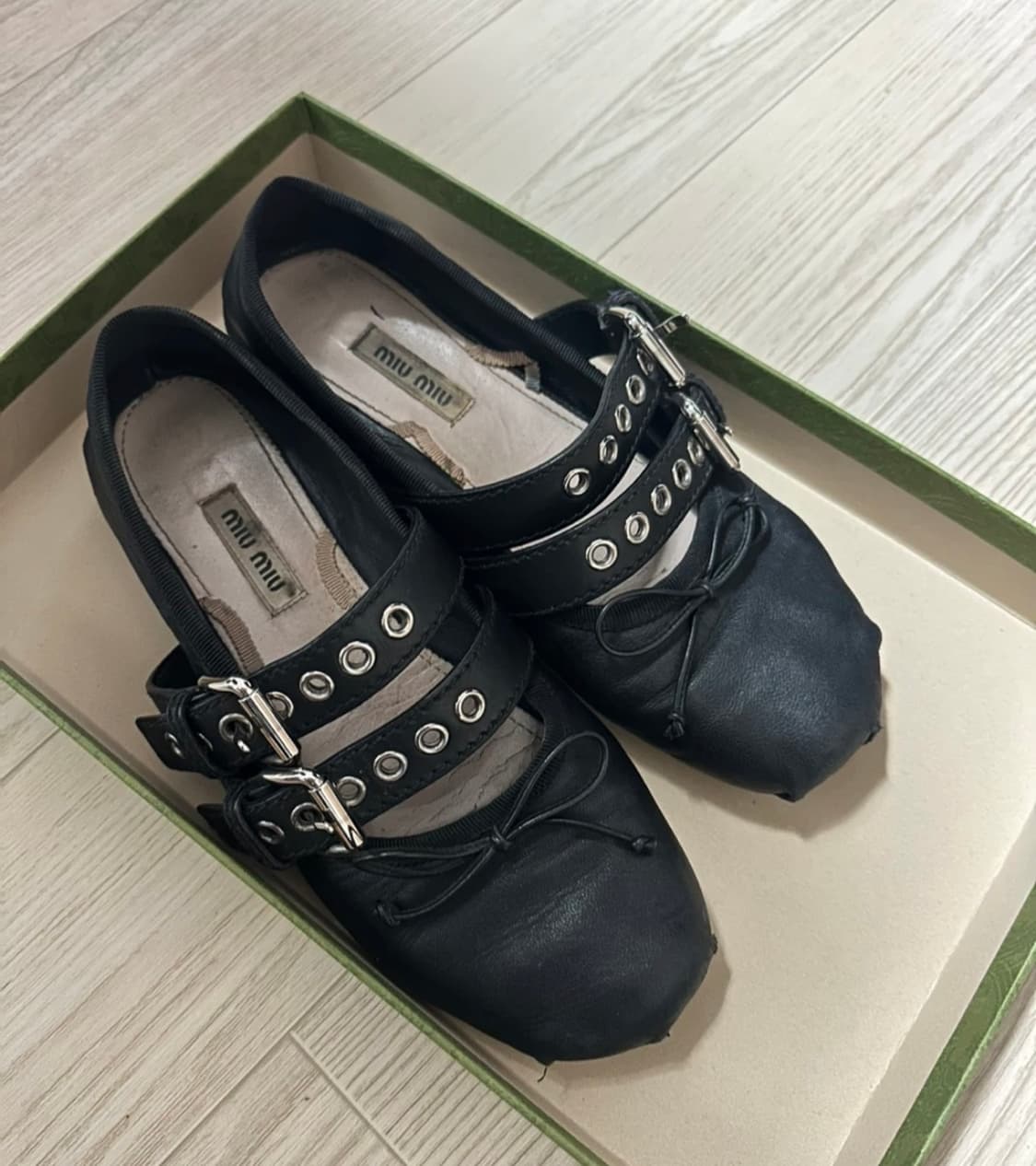 미우미우 발레리나 슈즈  상품이미지2