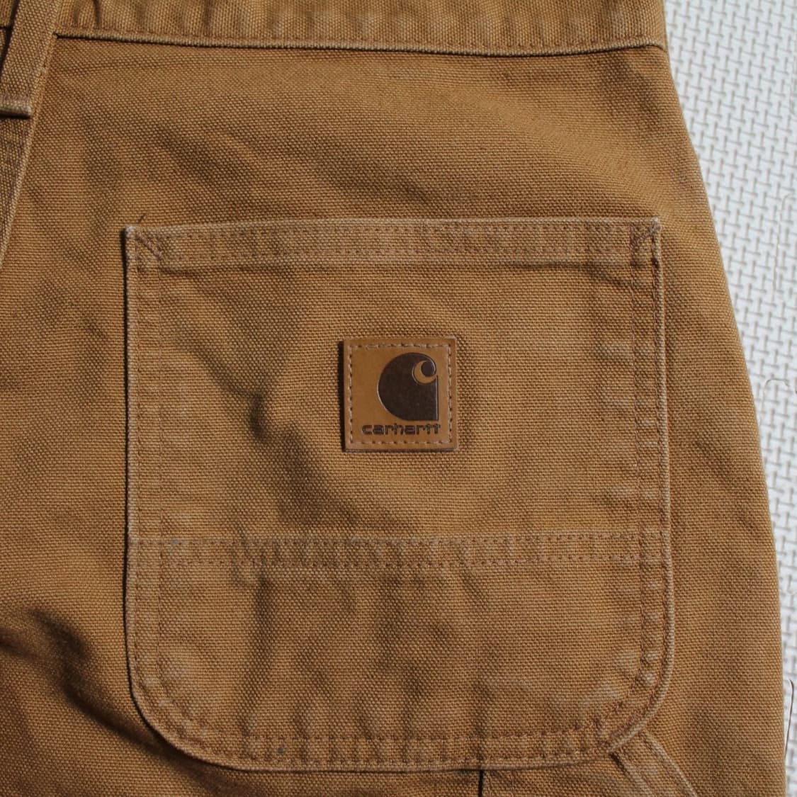 Carhartt 칼하트 B11 브라운 덕 워크 팬츠 상품이미지5