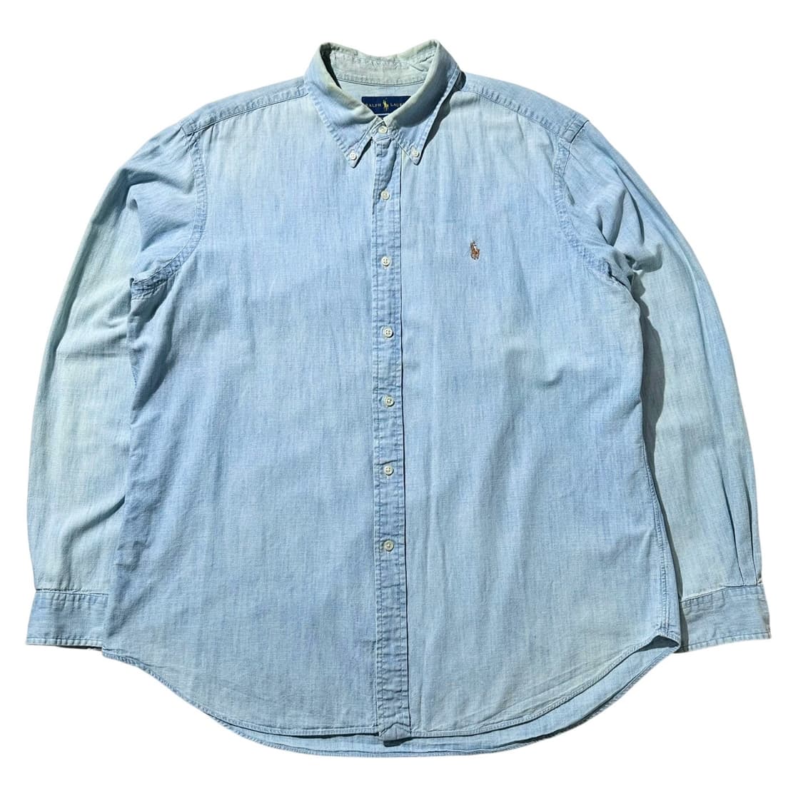 폴로 랄프로렌 샴브레이 데님 셔츠 상품이미지1