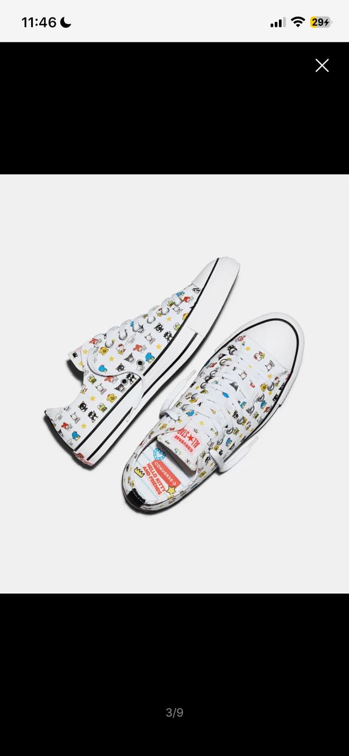 [미개봉] 컨버스 X 산리오캐릭터즈 척테일러  상품이미지2