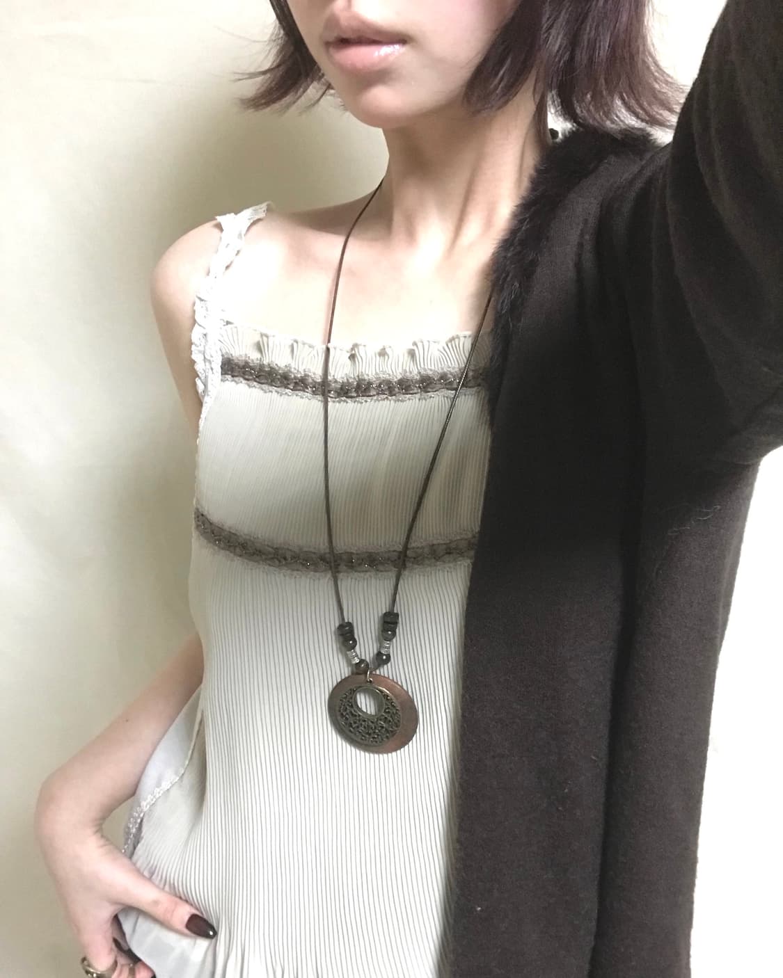 페어리 레이스 • 플리츠 슬리브리스 상품이미지3