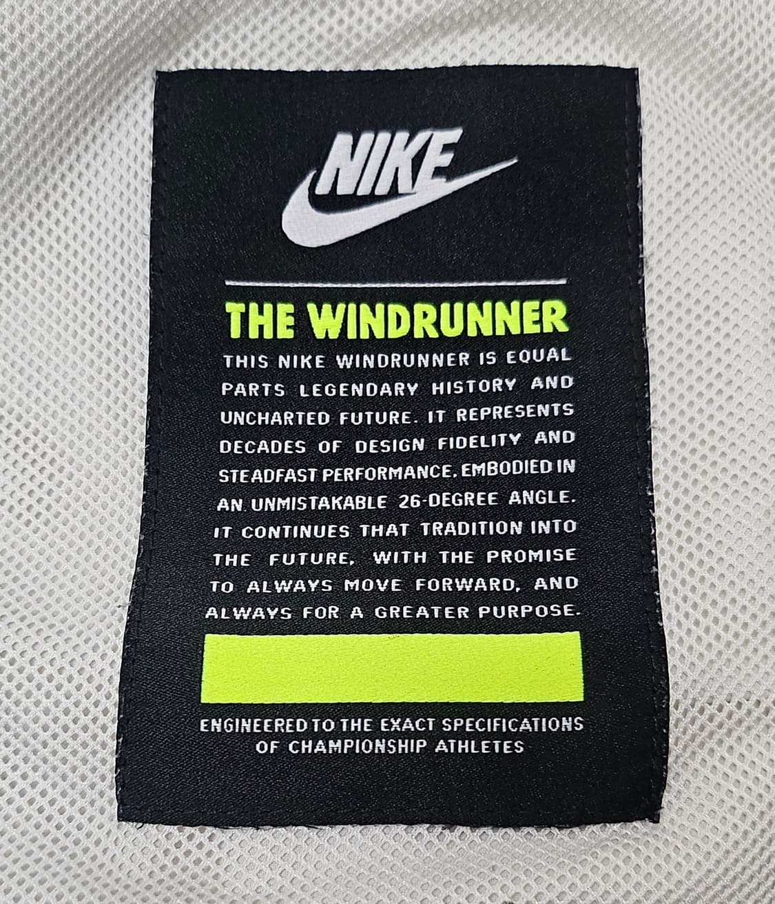(95~100)M ☆초대장급☆ 나이키 윈드러너 [블랙화이트] 바람막이 상품이미지4