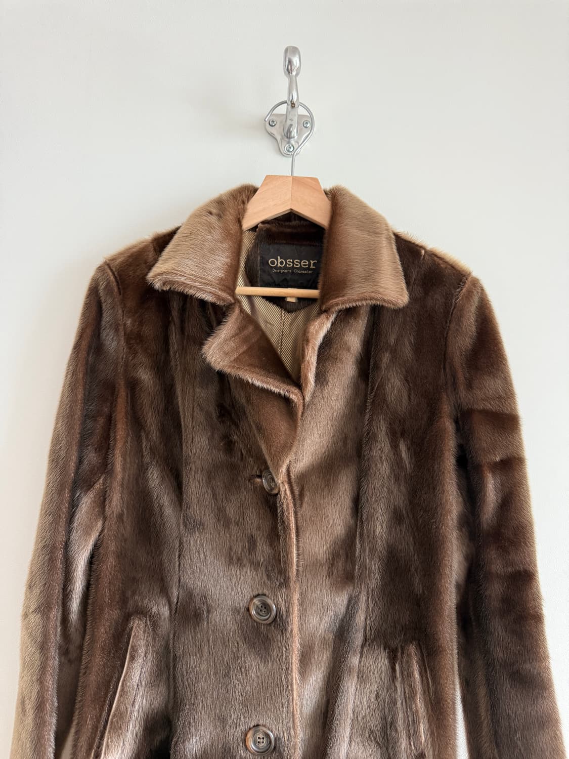 Vintage 바다표범 모피 코트 상품이미지2