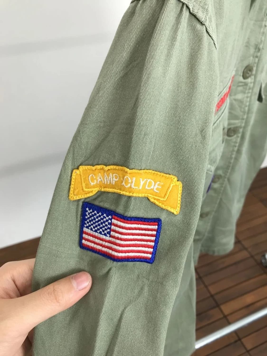 Browny Patch Military Shirt 상품이미지7