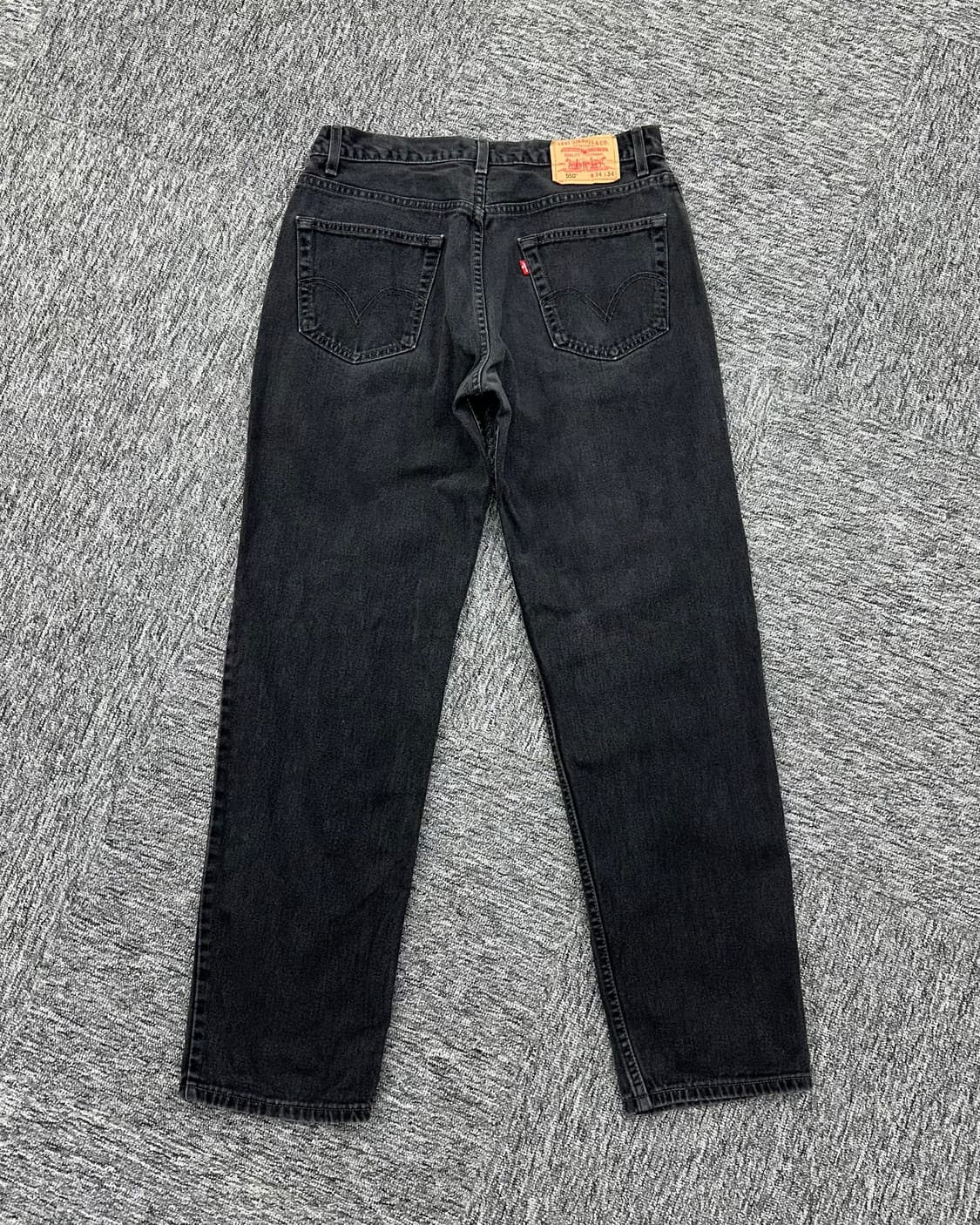 (허단42)00'S 리바이스 CANADA 550 워싱블랙-M1304 상품이미지5