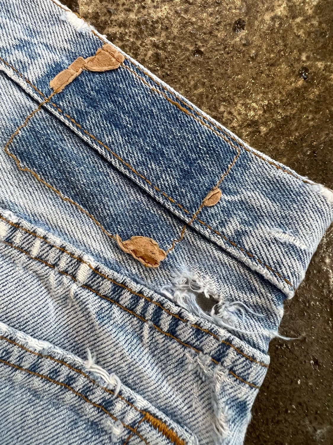 Levis 빈티지 데님 스커트 상품이미지6