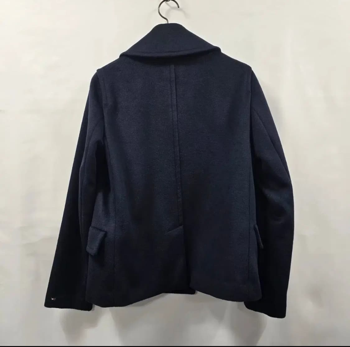 1607 [타미힐피거]울 블렌드 더블 피코트 34(s) 상품이미지2