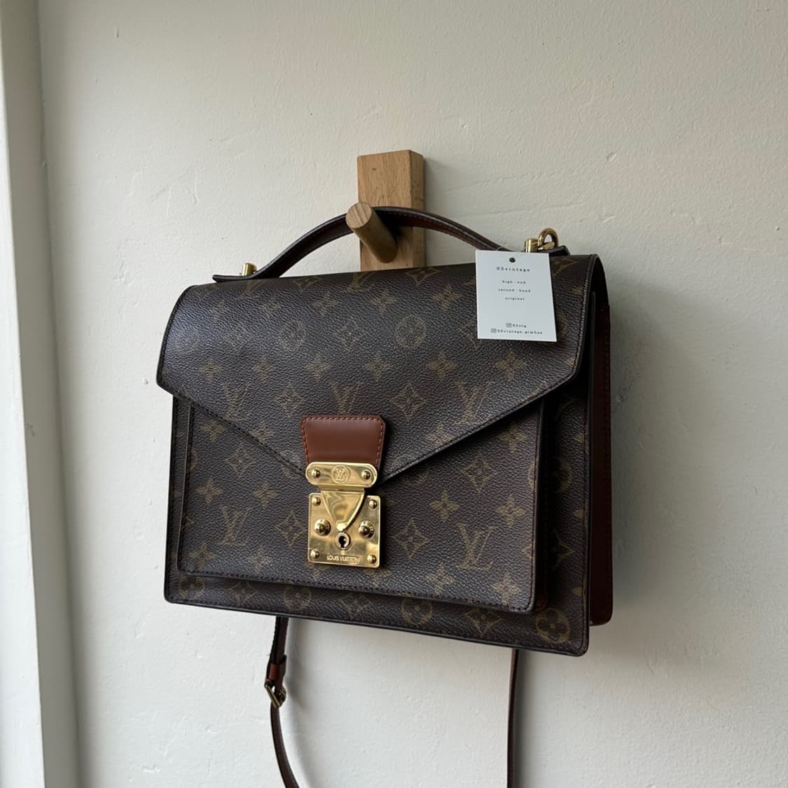 16553 - 루이비통 모노그램 몽소 2way 크로스 사첼백 상품이미지1