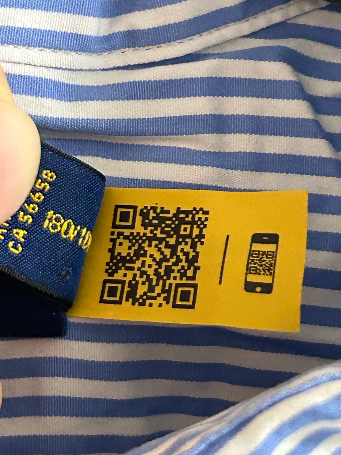 폴로 랄프로렌 스트라이프 셔츠L 정품 팜 상품이미지4