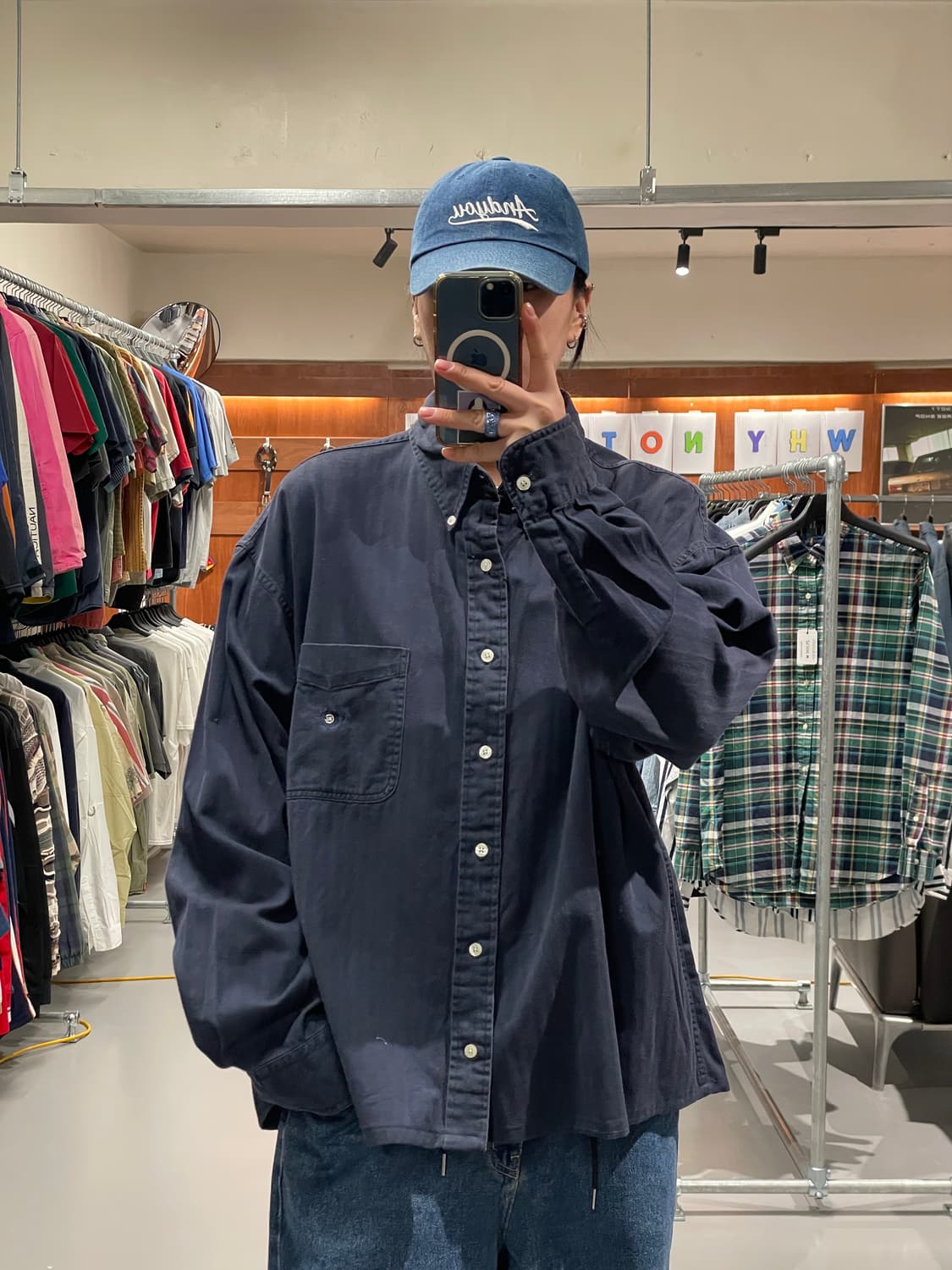 CHAPS 워크 셔츠 상품이미지1