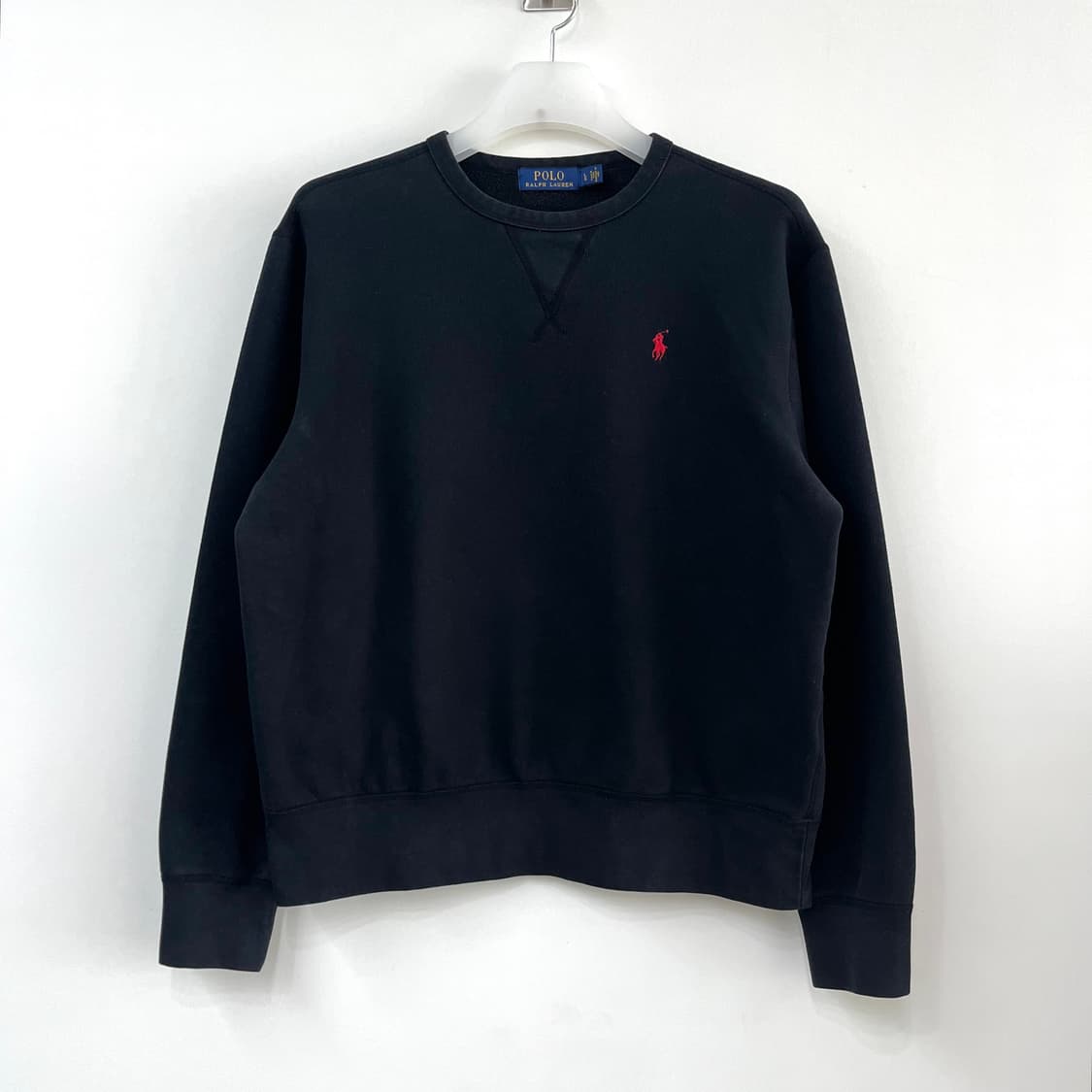 폴로 랄프로렌 신형 레드 포니 블랙 맨투맨 상품이미지2