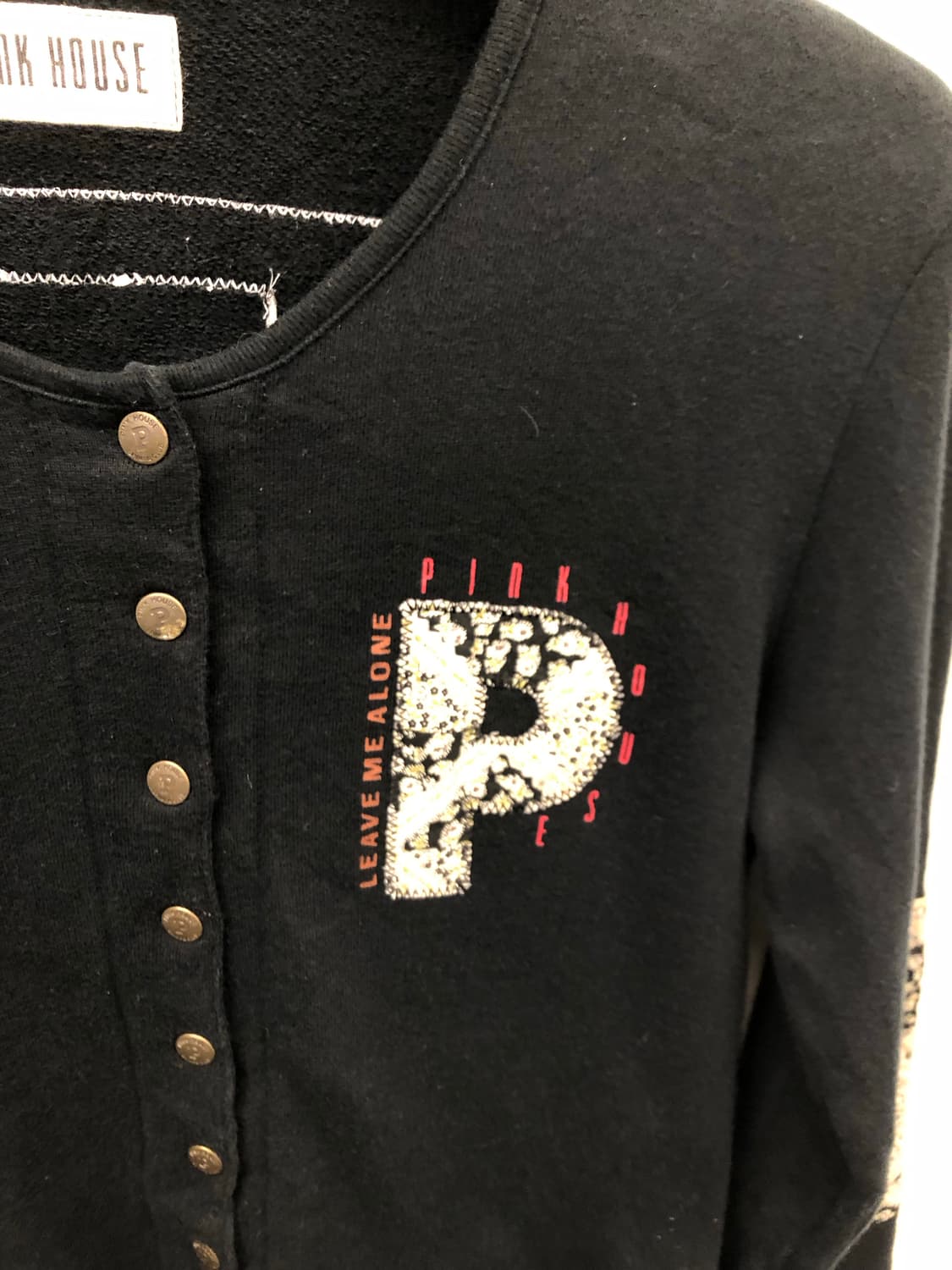 핑크하우스 스냅버튼 가디건 상품이미지6