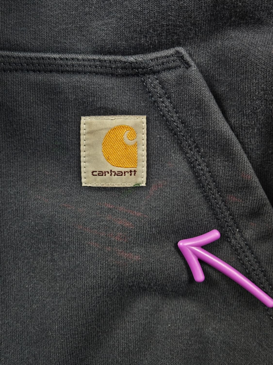 칼하트 페이즐리 반다나 커스텀 스웻 후드티셔츠 ( L ) / 11271 상품이미지7