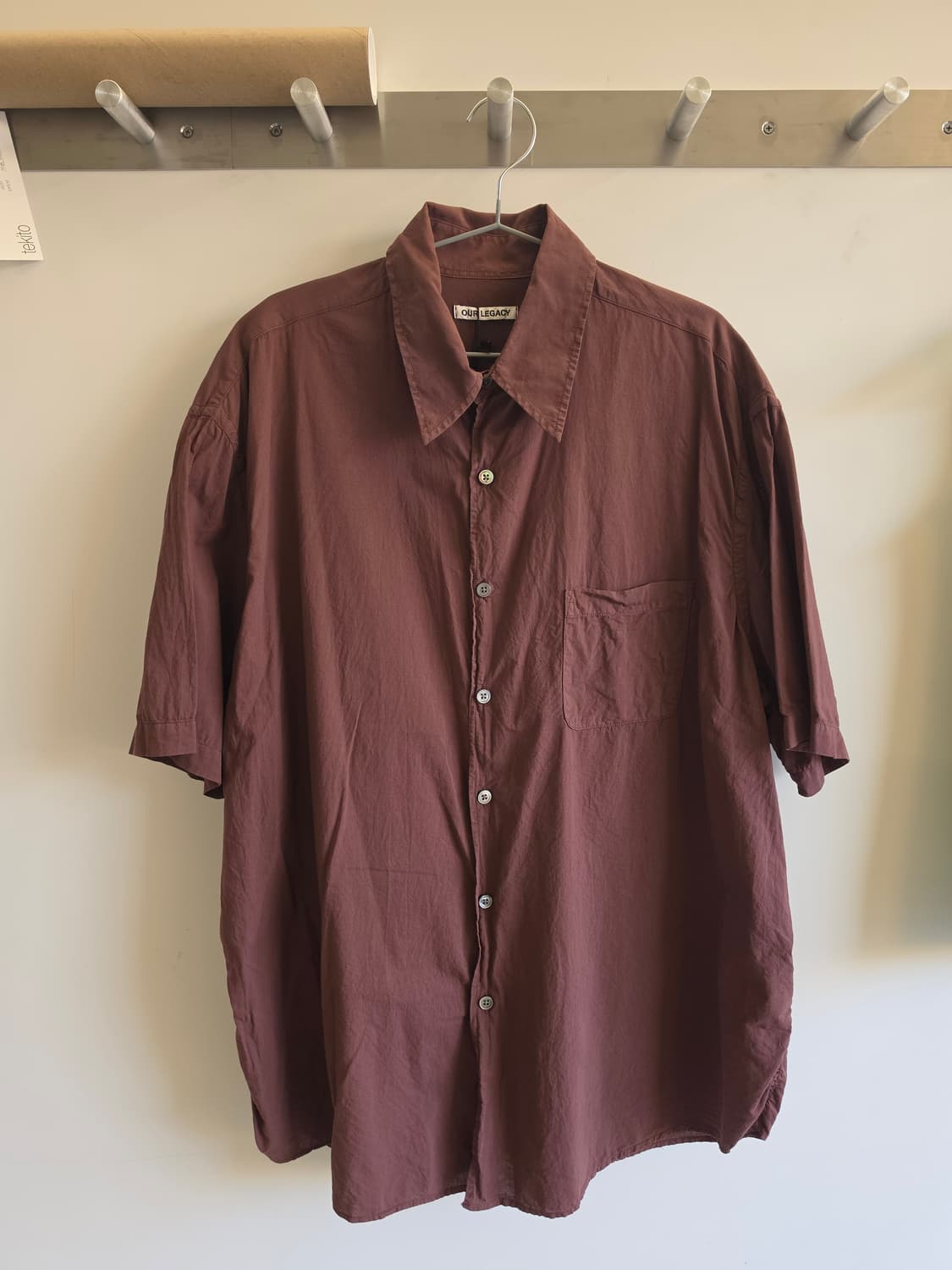 아워레가시 버로우드 숏 슬리브 셔츠 상품이미지2