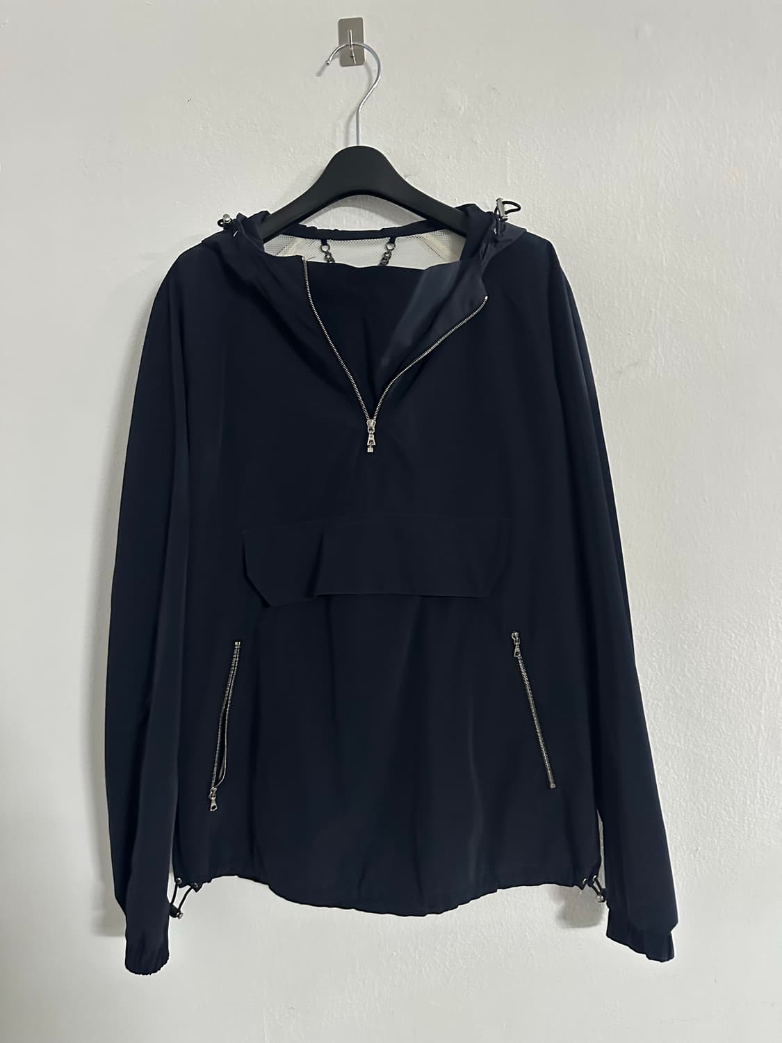 산드로 아노락 바람막이 점퍼 진네이비 M사이즈 상품이미지1