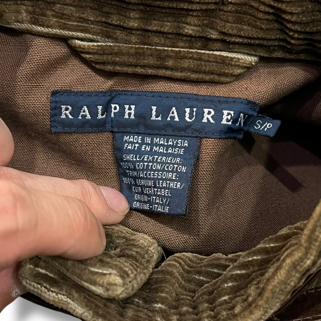  폴로랄프로렌 코듀로이 숏자켓 y13839 상품이미지7