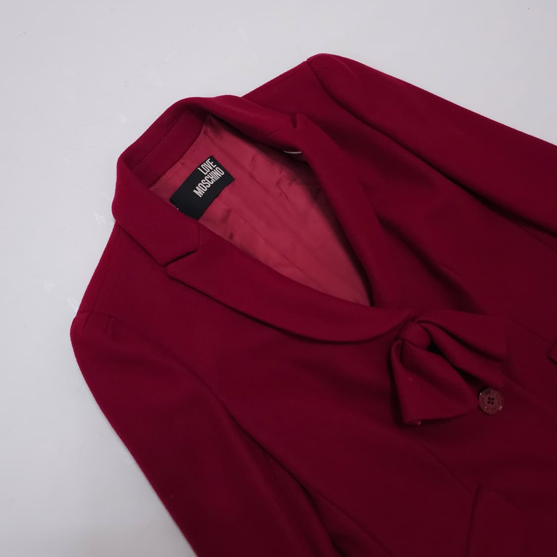 모스키노 리본디테일 울 코트 상품이미지3