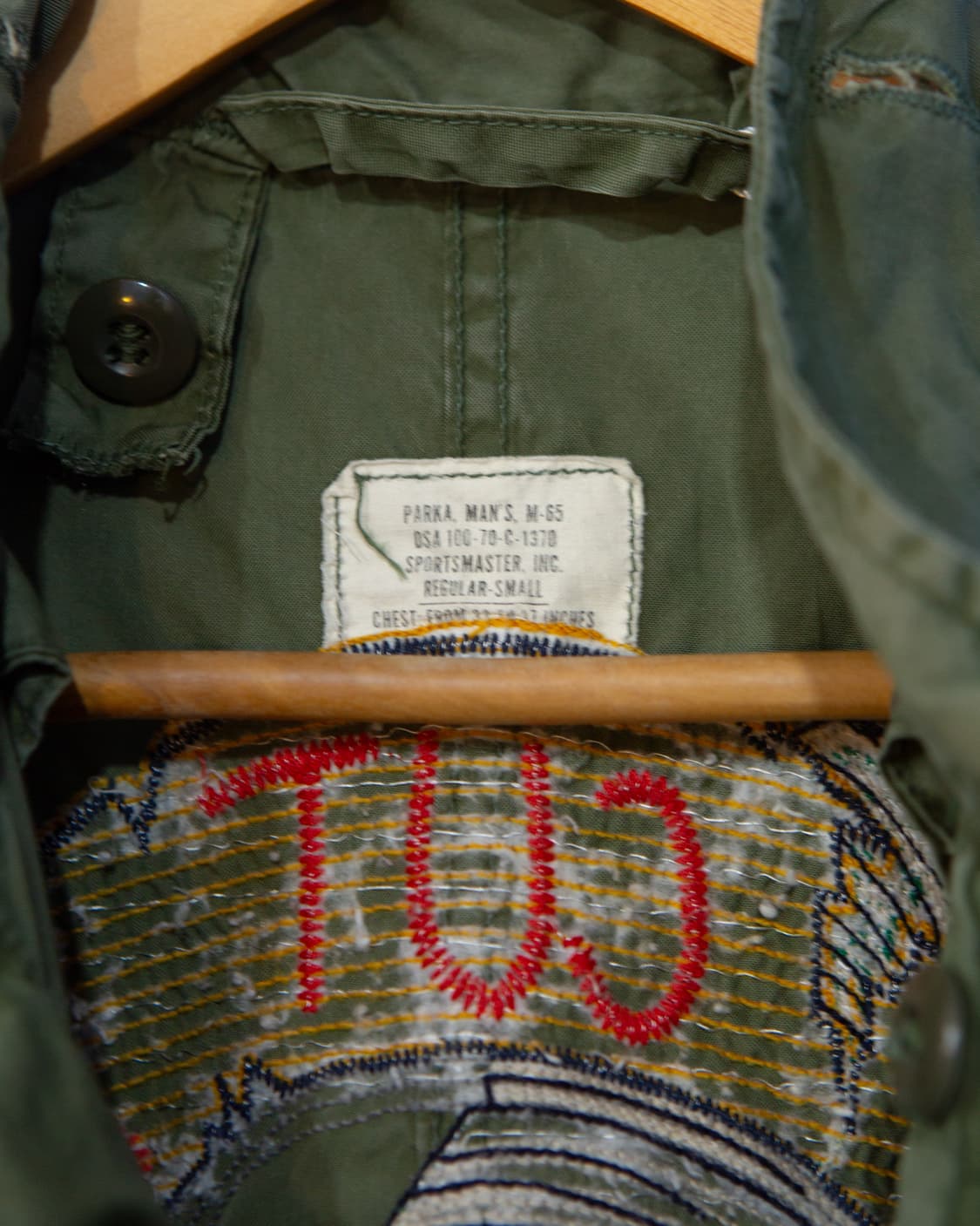 70s M65 피쉬테일 파카 ‘Dressvan Vincentman’커스텀 상품이미지8