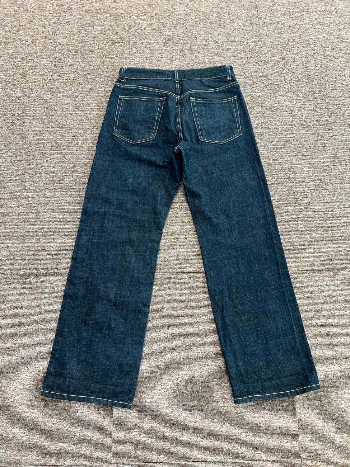 낫포너드 스트레이트 데님 팬츠 L 상품이미지2