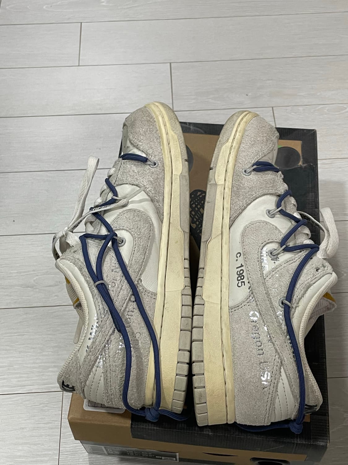 나이키 덩크로우 오프화이트 50-18 상품이미지4