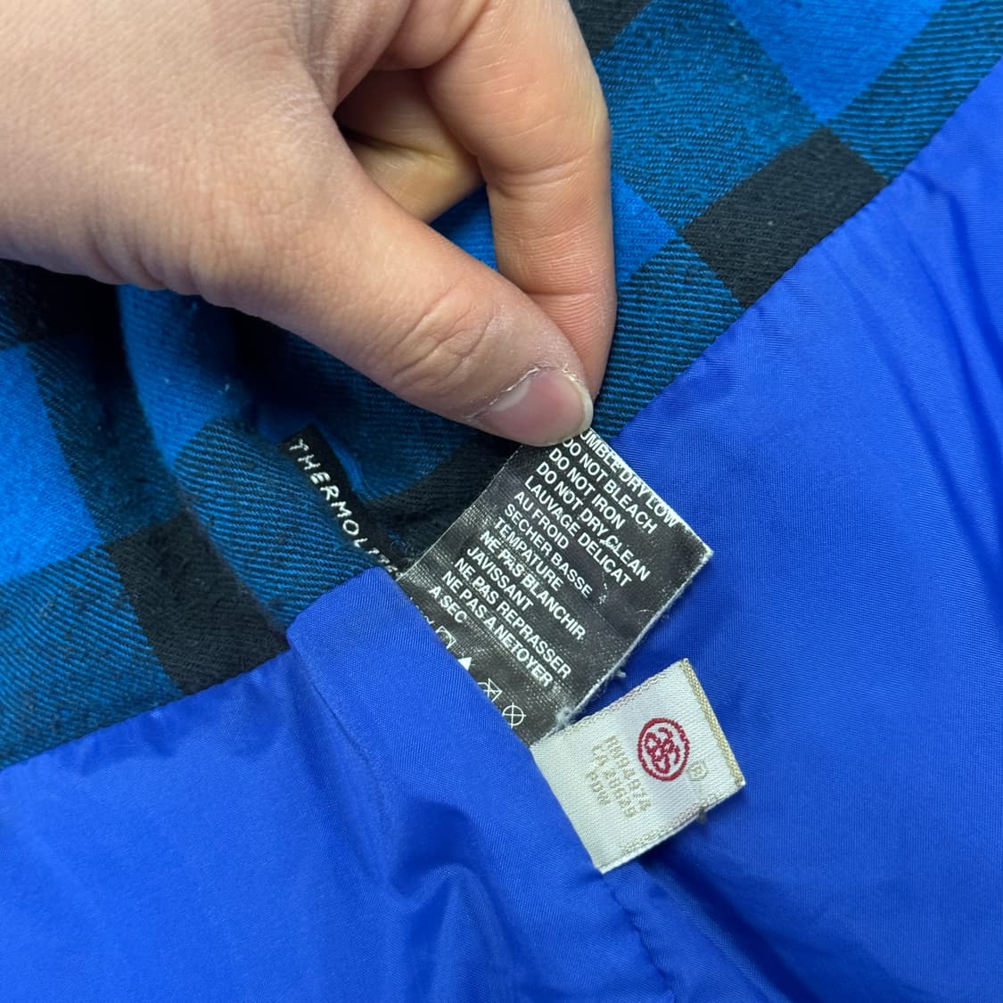 스투시 00s 밀리터리 카모 투웨이 점퍼 S 상품이미지10