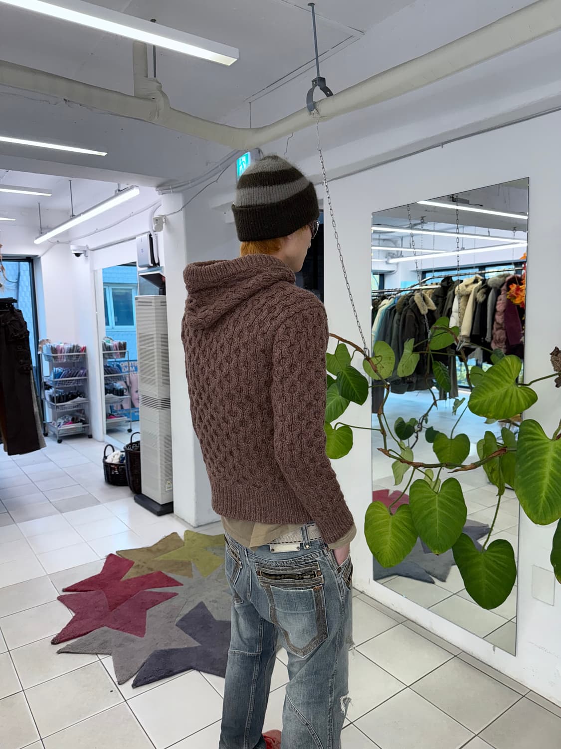 heavy knit hoodie 상품이미지3