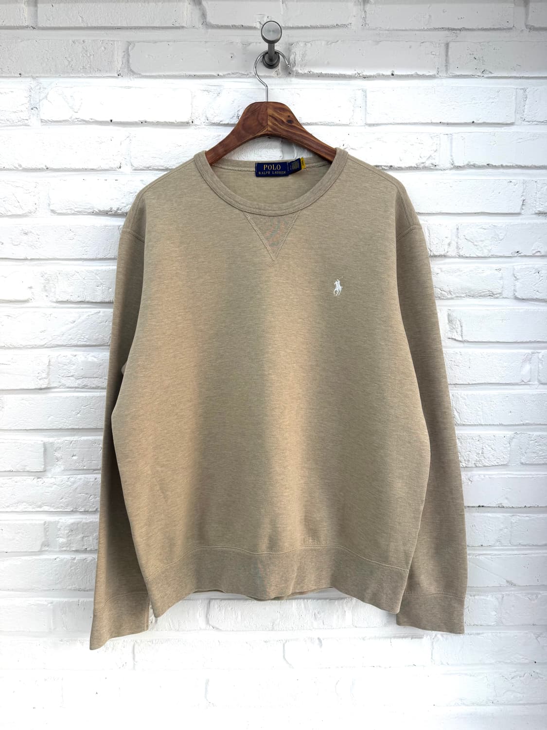 폴로 베이지 스웻셔츠 상품이미지3