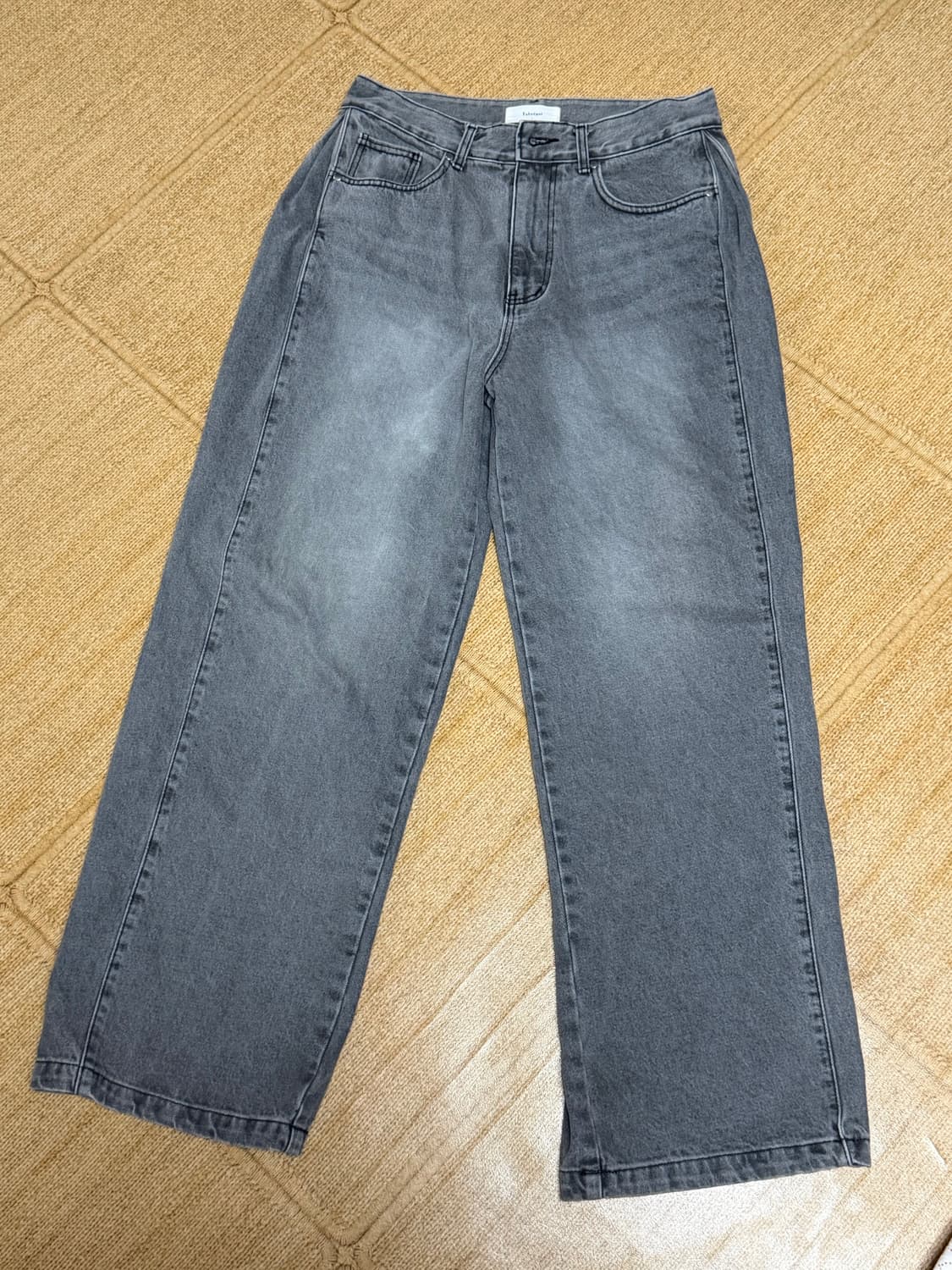 파브레가 스모키 사이드 패널 데님 팬츠 상품이미지3