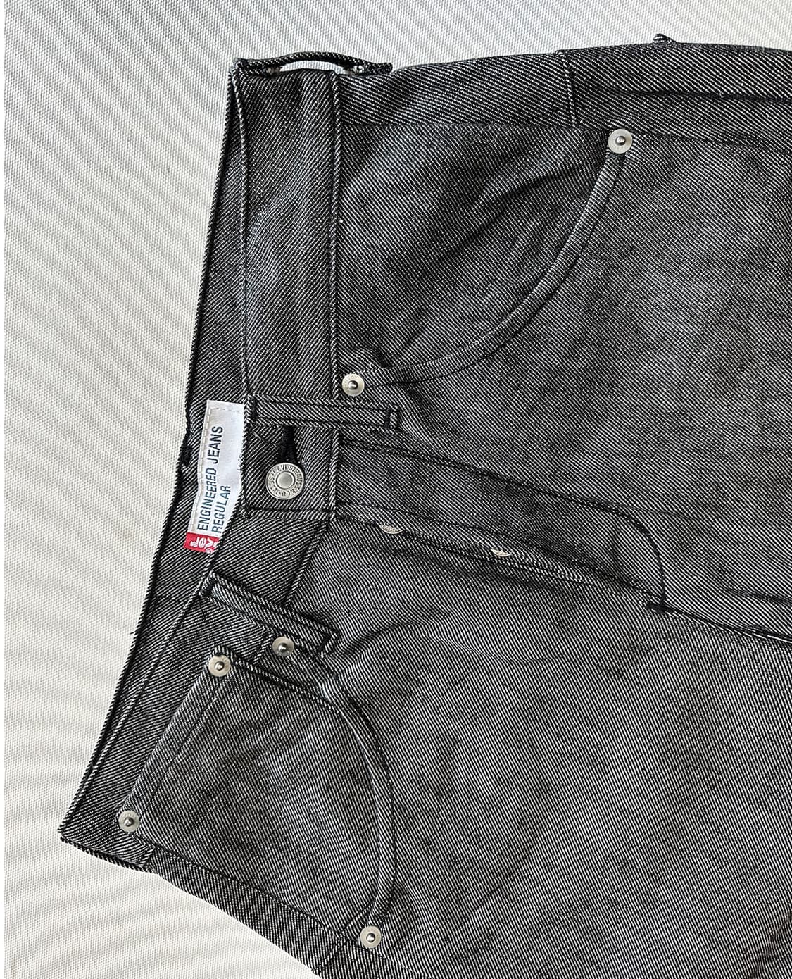 LEVI'S engineered regular black w29 상품이미지7
