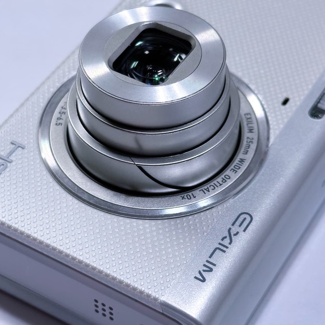 (작례 O) 카시오 엑슬림 ex-zr60 아이보리 상품이미지3