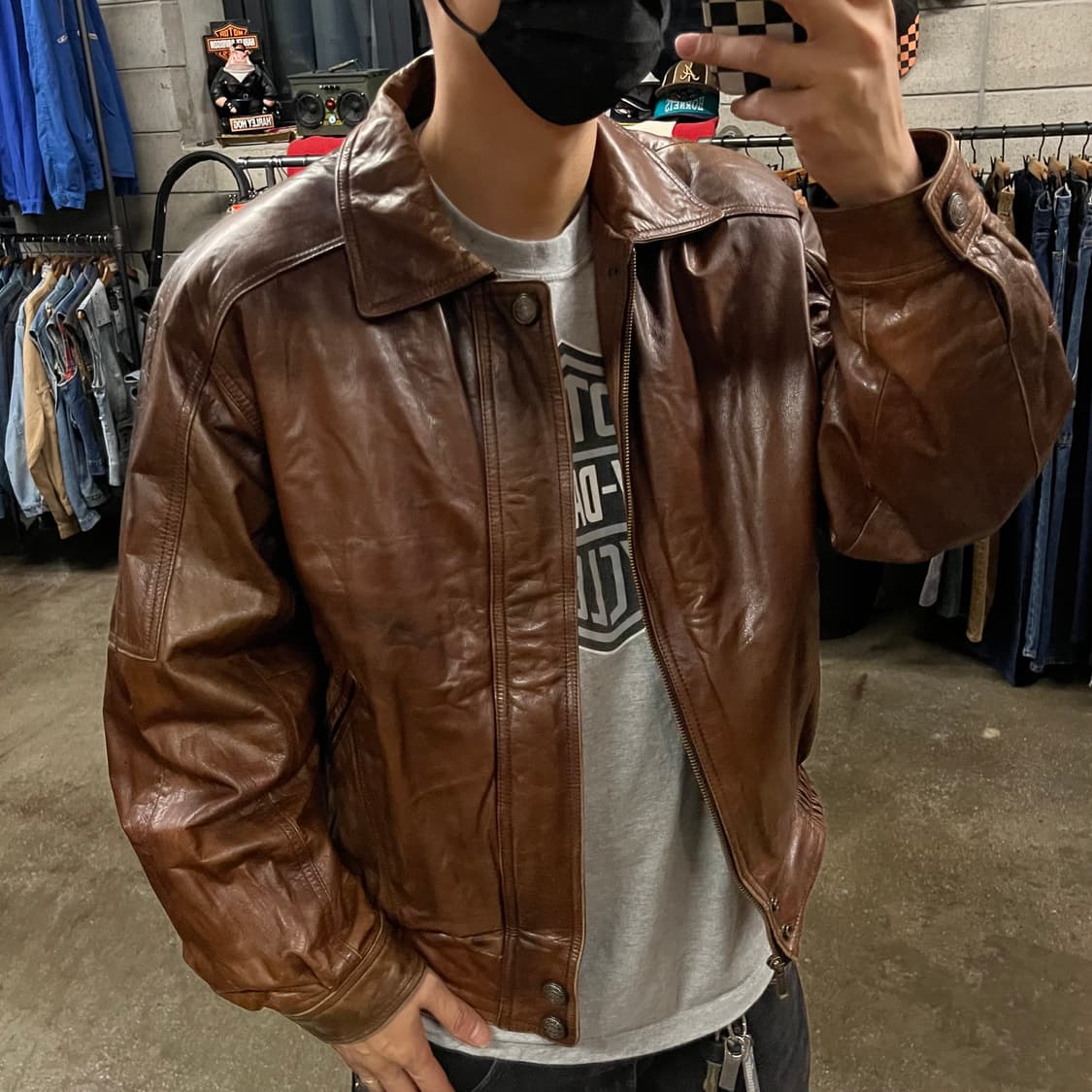Wilsons Leather 가죽 봄버 자켓 (105) 상품이미지9