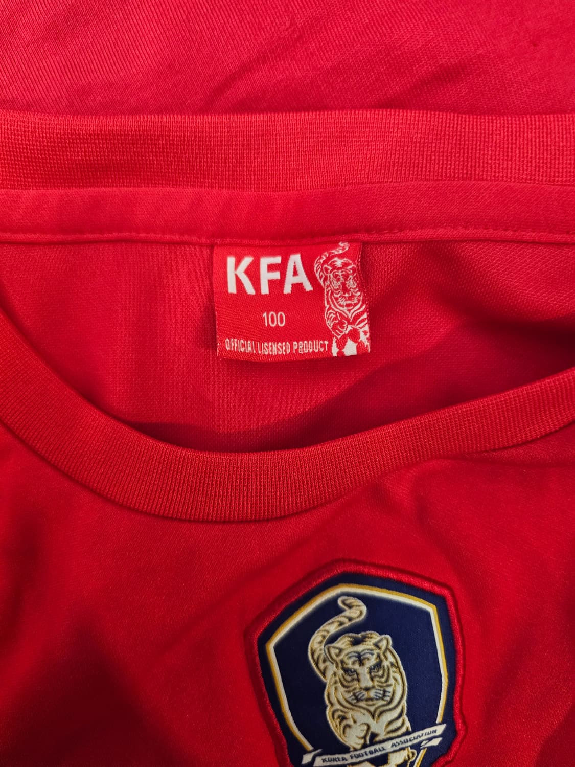 [L/100]대한민국 축구 국대 응원 티셔츠 상품이미지4