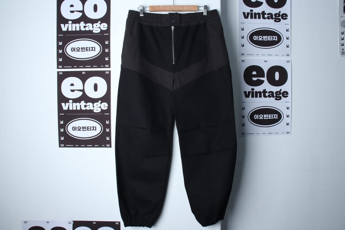 (L-XL) 아트오브필드 트레이닝복 바지 컴바인 쉐입 블랙-P10184 상품이미지2