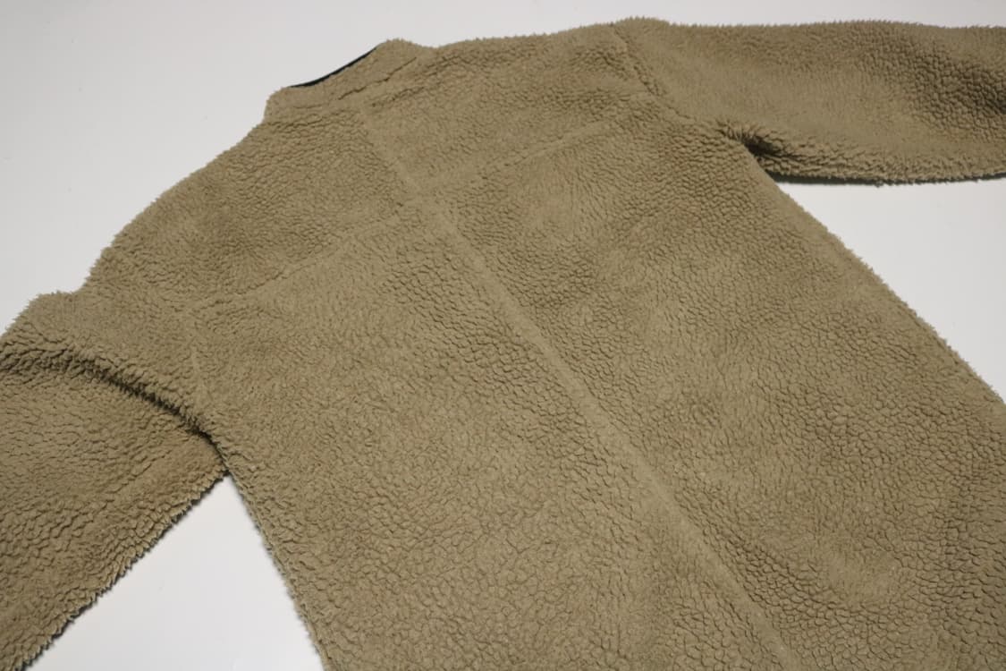 퍼스트다운 베이지 보아 플리스 집업 자켓 상품이미지7