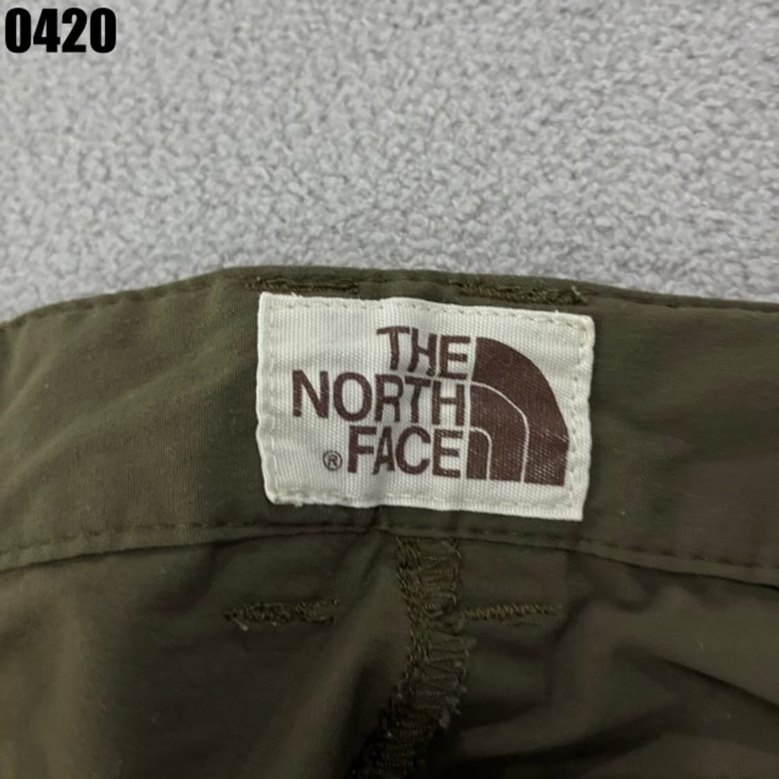 노스페이스 카키색 바지 34 상품이미지2