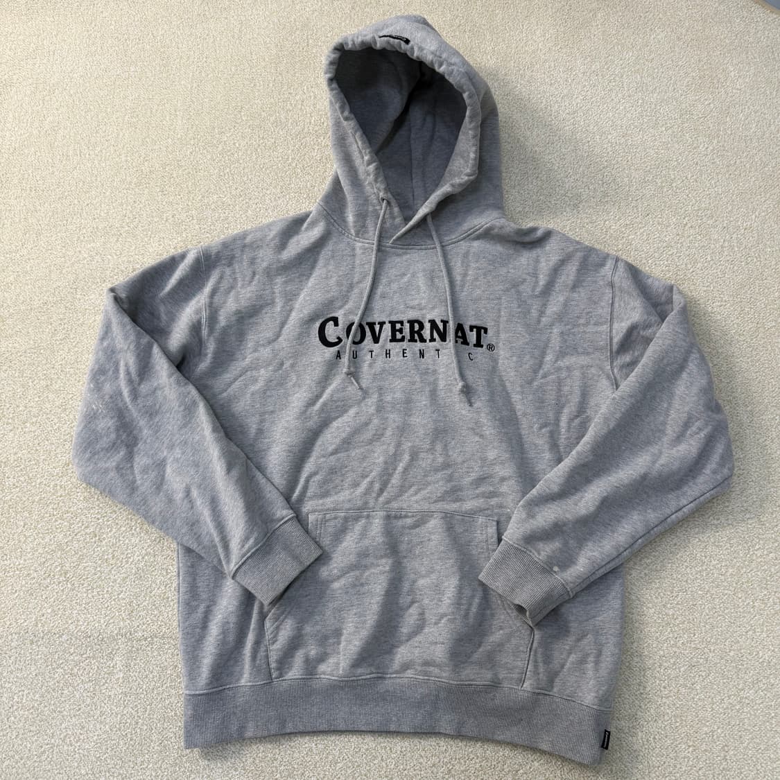 XL 커버낫 그레이 후드집업 0213T1 상품이미지1