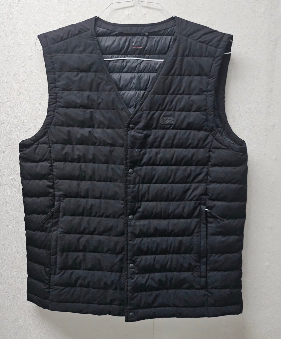 K2 블랙 경량 패딩 조끼( 덕 ) 100 상품이미지1